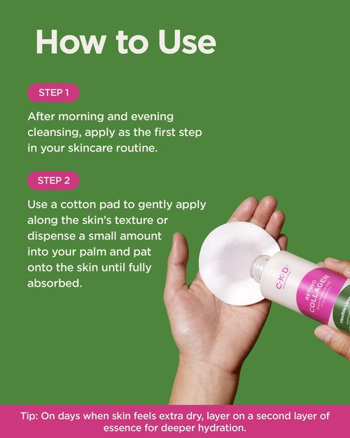 CKD Retino Collagen First Essence - Daily Face Deep Hydration Essence for Firming, Exfoliation, and Smoother Skin Texture. Collagen Boosting and Youthful Skin. Korean Skin Care. 5.07 fl oz