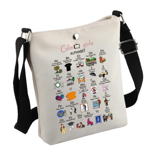 MNIGIU Tv Show Gift Tv Show Fan Gift Tv Show Tote Bag for Tv Show Fans(G-moreCrossbody)