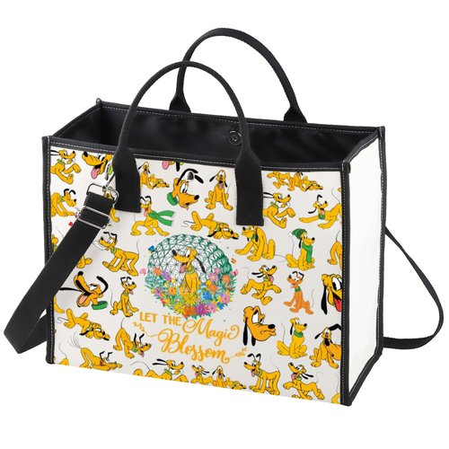 WZMPA Funny Dog Cosmetic Bag Dog Lover Gifts Let The Magic Bloom Makeup Zipper Pouch Bag Cartoon Movie Merchandise (Plu Bloom 2Full-TB)