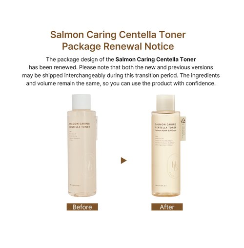 HEVEBLUE Salmon Caring Centella Toner - Salmon PDRN, pH 5.5, Salmon Egg Extract, Centella, Madecassoside, Restore and Rejuvenate, Refine Skin Texture, Low Irritation, Korean Skincare, K-Beauty
