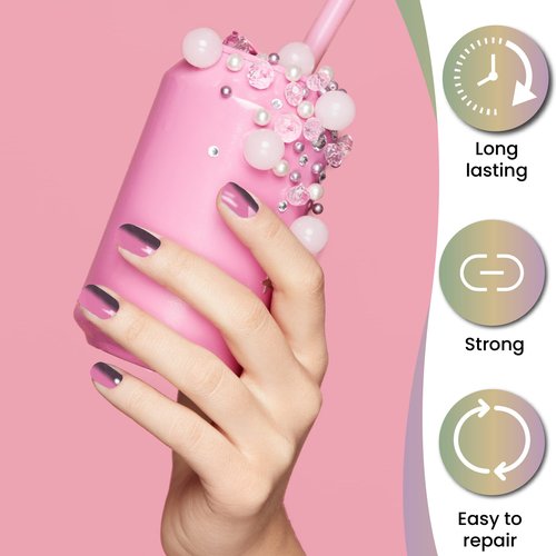Mia Secret Color Changing Nail Powder MOOD Collection, Set of 12 colors, ¼ oz.