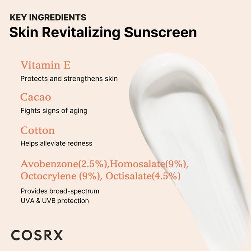 COSRX Ultimate Glow Sun & Night Duo - Vitamin E Vitalizing Face Sunscreen SPF 50 + Retinol 0.3% Cream