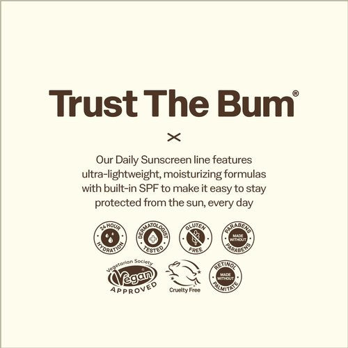 Sun Bum Daily SPF 50 Sunscreen Body Lotion - Broad Spectrum Moisturizing Sunscreen with Vitamin E - Vegan and Hawaii 104 Act Compliant (Without Octinoxate & Oxybenzone) - Dermatologist Tested - 8 oz