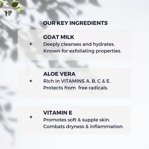 ZOE Skincare Organic Goat Milk Gentle Face Wash – Natural Hydrating Cleanser for Sensitive & Dry Skin – With Organic Aloe & Vitamin E – Paraben & Sulfate Free – Daily Cleanser for Women & Men