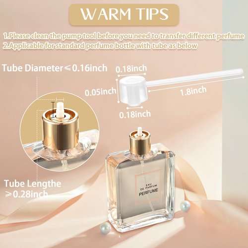 Tessco for you 21 Pcs 8ml Travel Refillable Perfume Bottles Mini Cologne Perfume Spray Bottle Empty Pocket for Travel and Outgoing Pocket Cologne Sprayer