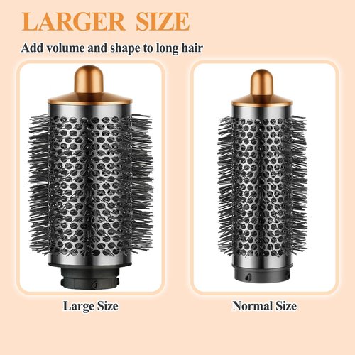 YTCHYYSK Large Round Volumizing Brush and Large Diffuser Nozzle Attachment for Dyson Airwrap