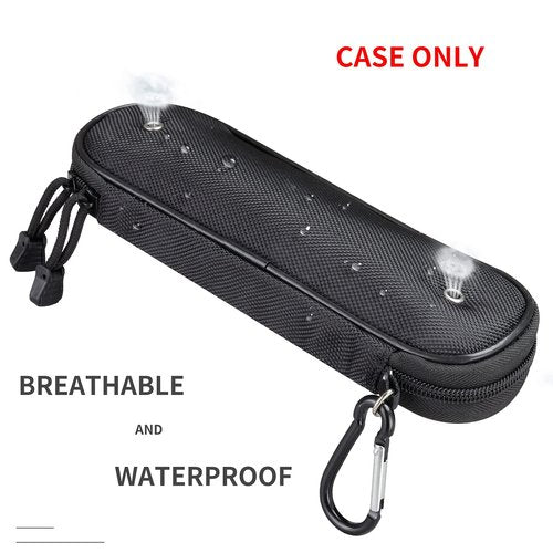 Mijibisu Toothbrush Travel Case Compatible with Philips Sonicare DailyClean 1100, ProtectiveClean 4100/5100/6100/6500, Sonicare ExpertClean 7500 and More.(CASE ONLY).Black