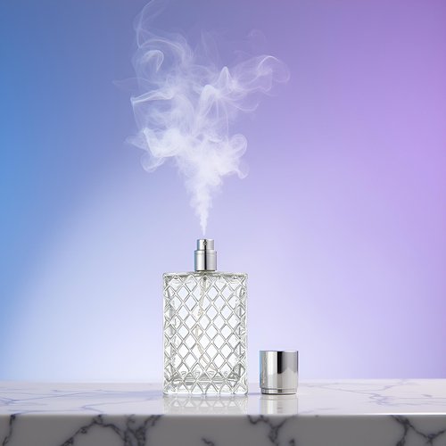 Jinshining 100ml 3.4Oz Clear Glass Spray Bottles Empty Square Perfume Fine Mist Atomizer Refillable Essential Oil Container for Travel Spray Bottles Refillable Containers,Fine Mist Atomizers