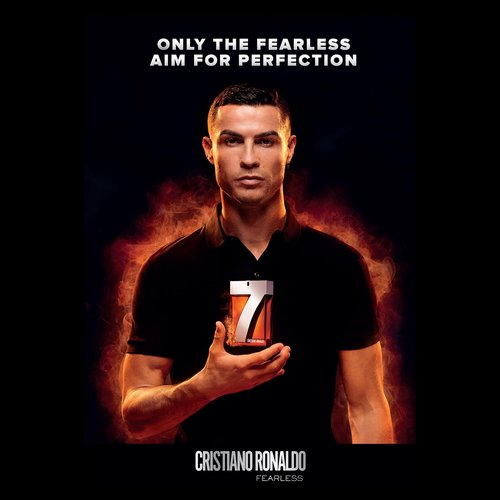 Cristiano Ronaldo Fearless - Long Lasting Vegan Cologne for Men - Woody Spicy Floral Perfume for Men - Eau de Parfum Cologne - 1.7 oz