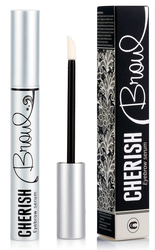Eyebrow Growth Serum - Cherisher | Conditioner That Cherish Your Natural Brows, Make It Bold, Thick And Defined | Enhancer That Stimulates Regrowth New Eyebrows