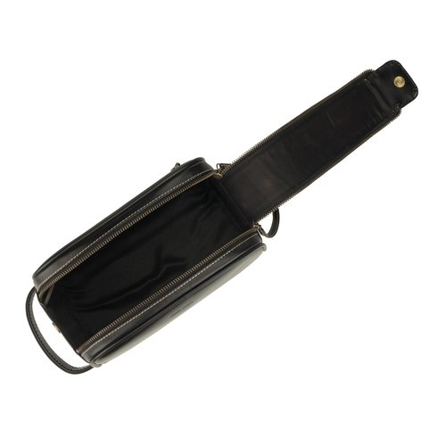 James Cuero Pemium Leather Toiletry Bag – Premium Dopp Kit, Shaving Kit, Travel Pouch, Bathroom Kit, Leather Cosmetic Travel Bag for Men and Women