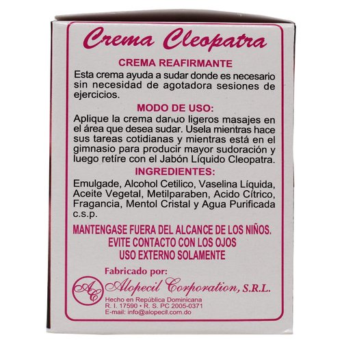 Cleopatra Firming, Revitalizing and Nourishing Cream 8oz Pack of 2