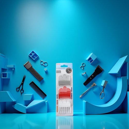 Htppzjr 3Pcs Hair Clipper Guards Combs Professional Hair Clipper Guards Professional Hair Clipper Guide Combs, Clipper Combs Replacement for Most Clippers Trimmers and Spares Haircut Accesorries