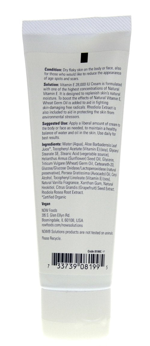 Vitamin E Cream 28,000 IU - 4 oz. (Two Pack)