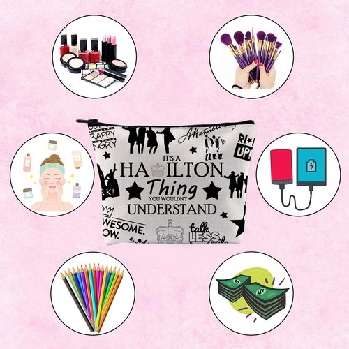 Musical Makeup Bag Musical Quote Cosmetic Bag Musical Inspired Gift For Women Musical Gift