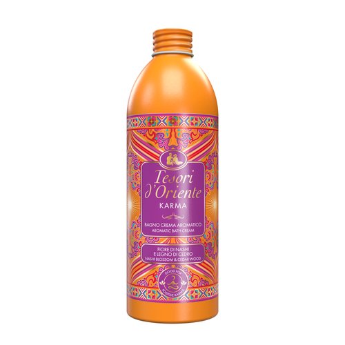 Tesori d'Oriente Karma Aromatic Body Wash with Nashi Flower and Cedar Wood 500 ml, 16.9 Fl Oz made in Italy [italian import]