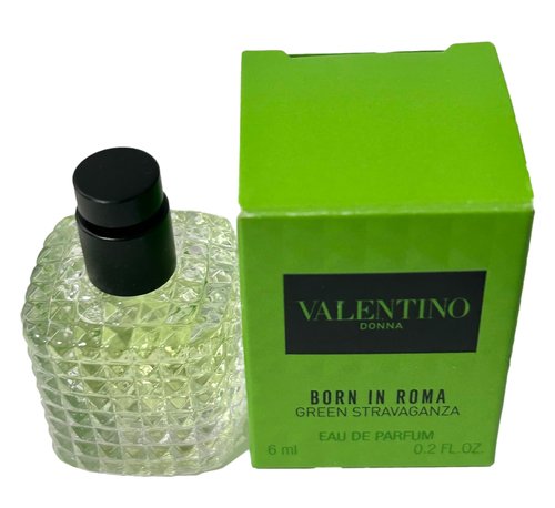 Valentino Donna Born In Roma GREEN STRAVAGANZA (MINI/SMALL/TRAVEL SIZE) Women Perfume Splash Dabber 6 ml / 0.2 Fl Oz (6229)