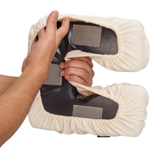 Master Massage Microfiber Face Cushion Cover 12 Piece Set Sand Color