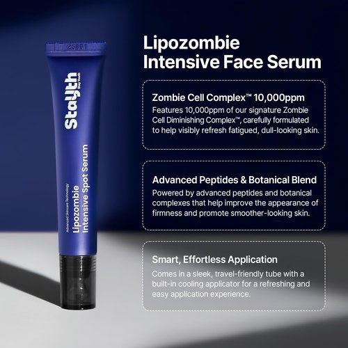 StayUth Wrinkle Spot Treatment Serum - Korean Skincare Anti-Wrinkle Brightening Serum with Peptides and Fermented Extracts for Glass Skin, Radiance & Hydration Support (15ml / 0.5 fl. oz)