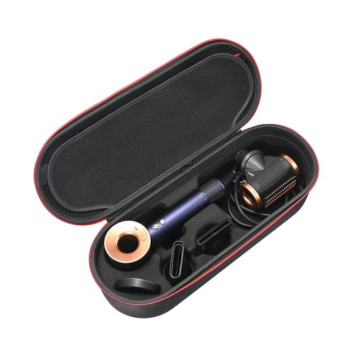 RLSOCO Hard Case for Dyson Supersonic Nural/Supersonic Hair Dryer HD15 HD08 HD07 HD03 HD01, Portable Travel Storage Bag for Dyson Supersonic Hair Dryer - Fits Complete Supersonic Accessories (Black)