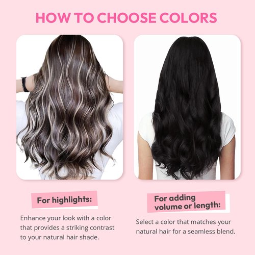 Charites Jet Black Tape in Hair Extensions Human Hair 20pcs 40g - Double Stitched Adhesive Real Human Hair Extensions - Invisible Tape ins Human Hair Extensions - 14 Inches 01#