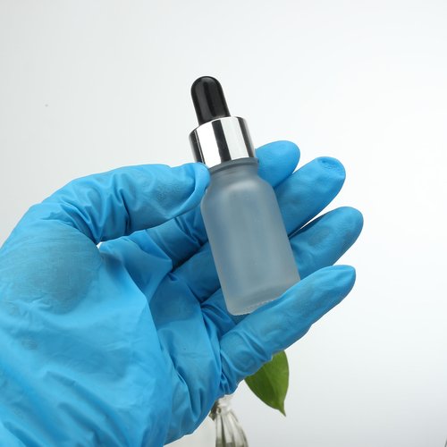 COSIDEA 30 pcs Empty 10ml 0.33oz Frosted glass dropper bottle for oils liquids travel containers essential oil bottles refillable