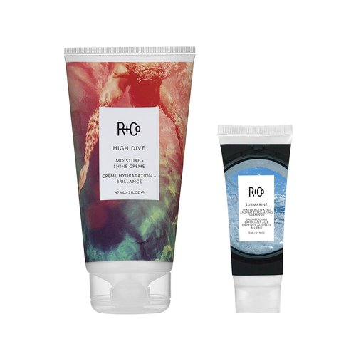 R+Co High Dive Moisture and Shine Crème | Deep Hydration + Softens + Eliminates Frizz | Vegan + Cruelty-Free | 5 Oz