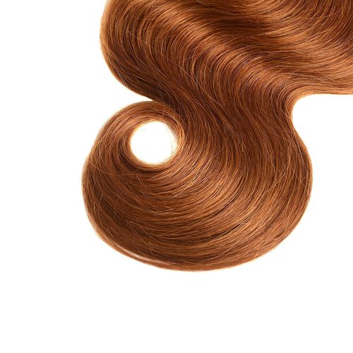 Ratheinhi T1B/4/30 Brown Bundles Human Hair 14 16 18 Inch Ombre Bundle Body Wave Human Hair Bundles Brown 3 Tone 3 Bundle Unprocessed Brazilian Virgin Quick Weave Hair for Black Women