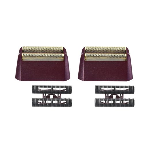 Red Shaver Replacement foil Compatible with W-ahl 5 Star Series Vanish Shaver 7043 (red, 2pack)