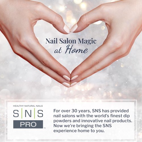 SNS Nail Dip Powder, Gelous Color Dipping Powder - Shoreview Blue (Blue/Teal, Cream) - Long-Lasting Dip Nail Color Lasts 14 Days - Low-Odor & No UV Lamp Required - 1.5 OZ