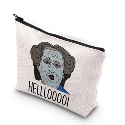 XYANFA Mrs D Inspired Makeup Bag 90s Movie Gift Funny Grandma Bag Mrs D Fans Gift Zipper Pouch