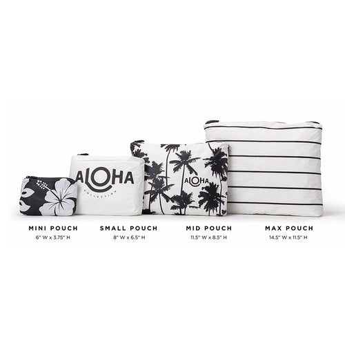 ALOHA Collection Mini Pinstripe Pouch