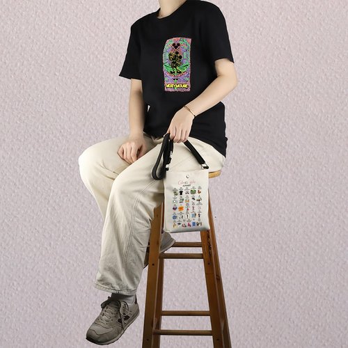 MNIGIU Tv Show Gift Tv Show Fan Gift Tv Show Tote Bag for Tv Show Fans(G-moreCrossbody)