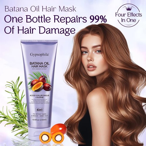 Batana Shampoo & Batana Oil & Hair Mask-Combo Set