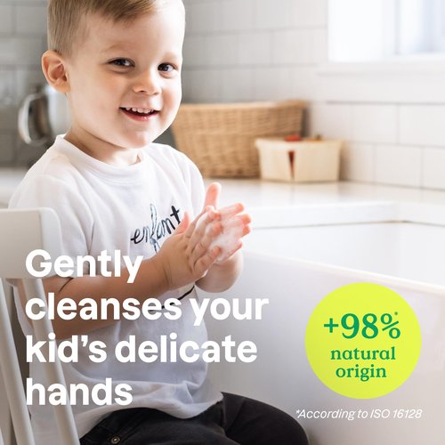 ATTITUDE Foaming Hand Soap for Kids, EWG Verified, Dermatologically Tested, Plant- and Mineral-Based Ingredients, Vegan, Vanilla & Pear, 10 Fl Oz (Pack of 3)