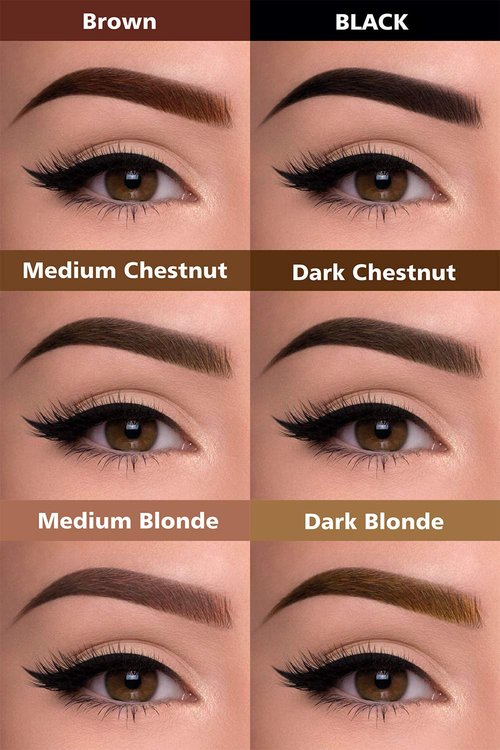Brazilian Brows Eyebrow Henna Pack & Tinting Kit – Dark Chestnut