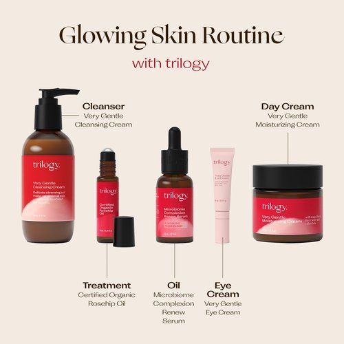 Trilogy Very Gentle Moisturising Cream, SyriCalm & Hyaluronic Acid for Sensitive Skin, 2.0 fl oz