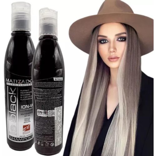Five Brothers Products Shampoo Matizador Le Black para Cabello Teñido 16.91 fl oz