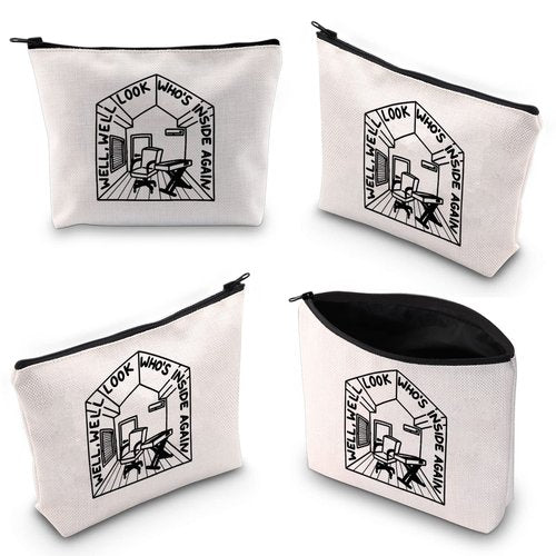 BLUPARK Bo Burnham Inspired Makeup Bag Bo Burnham Lyrics Gift Bo Burnham Fan Gift Inside Song Gift (well well Bo)
