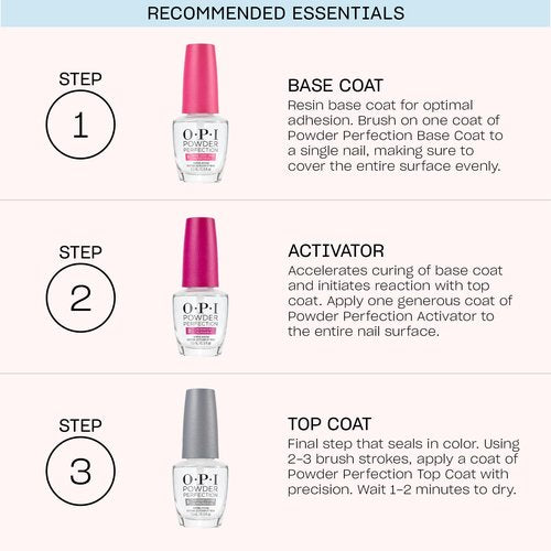 OPI Powder Perfection Bubble Bath | Sheer Nude Pink Crème Nail Dipping Powder | Acrylic Alternative | 1.5 oz