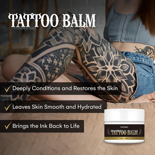 tuiwaro Numbing Cream Aftercare Balm kit : Maximum Strength Numbing Cream with Aftercare Butter – Long Lasting & Fast-Absorbing