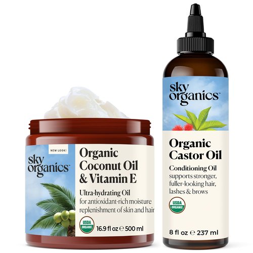 Sky Organics Coconut Oil and Vitamin E & Castor Oil