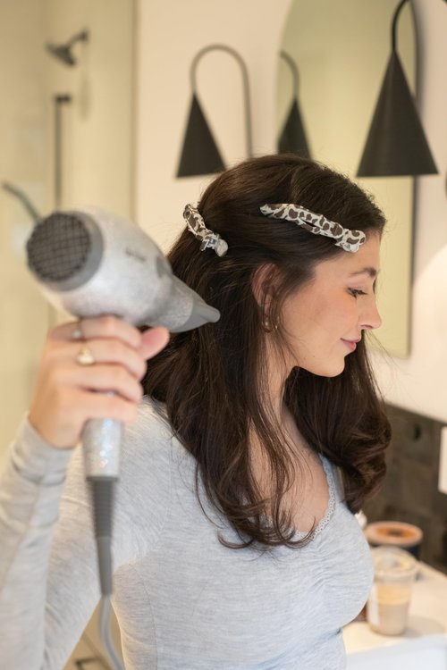 Framar Hair Foils For Highlighting - Cow Print Alligator Clips For Hair Styling