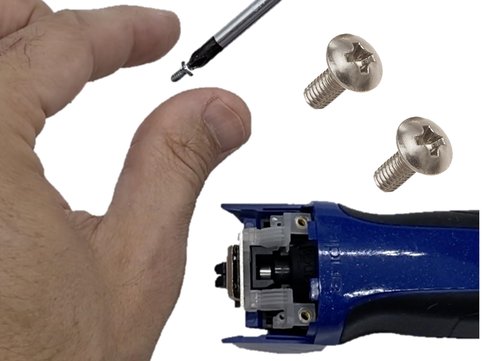 XCEL Blade Drive Screws Compatible for All Andis Models (Set of 2)