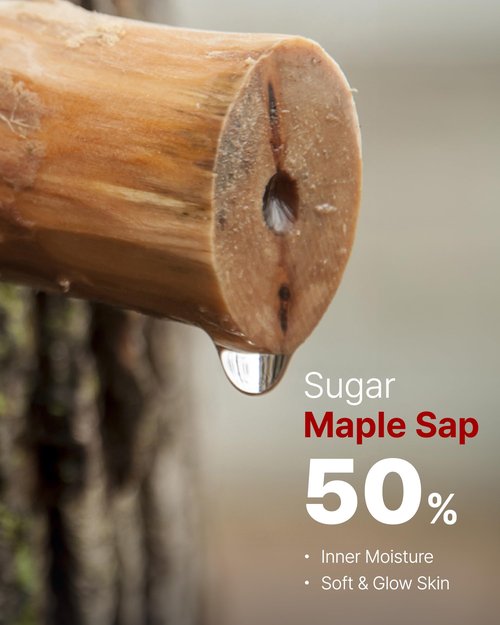 MAY COOP Raw Eye Contour - Korean Eye Cream for Under Eye Care with Sugar Maple Extract 50% & Adenosine Peptides - Hydrating, Firming, Moisturizing for Sensitive Skin, 0.67 fl. oz.