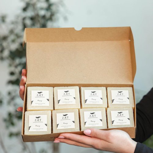 ZÆT Papaya Soap Bar - 8 Pack