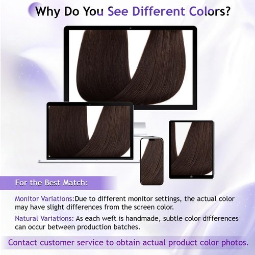 CWRDK Clip in Hair Extensions Real Human Hair,100% Brazilian Remy Human Hair Clip ins for Women, Straight Seamless Double Weft Hair Extensions, Invisible 8pcs, 14 Inch 80g, #2 Dark Brown