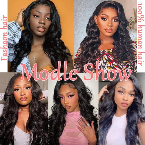 Body Wave 5x5 Transparent HD Lace Closure Human Hair 18 Inch 12A Brazilian Virgin Human Hair Frontal Closure Wave Pre Plucked with Baby Hair Swiss Lace Natural Black
