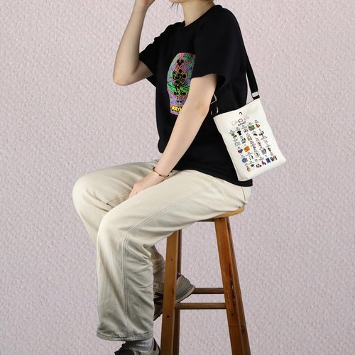 MNIGIU Tv Show Gift Tv Show Fan Gift Tv Show Tote Bag for Tv Show Fans(G-moreCrossbody)