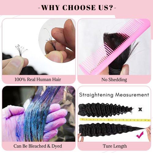 Belaved 27P613 Human Braiding Hair Water Wave Ombre for Boho Braids Strawberry Blonde to Bleach Blonde 2 Bundles100g Bulk Human Hair Extensions 10A Brazilian Highlight Curly No Weft Micro14Inch